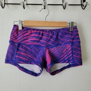 Fleo Twisted Blue Violet Shorts